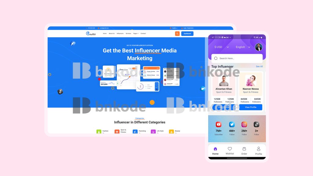 인플릿-인플루언서 마케팅 네트워크 플랫폼